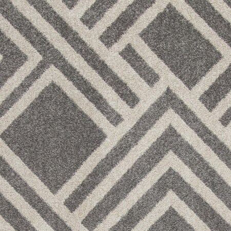 Palacedesigns 63 x 91 in. Grey Polypropylene Rug PA3669398